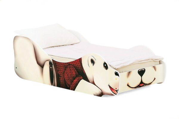 Детская кровать Полярный мишка-Умка